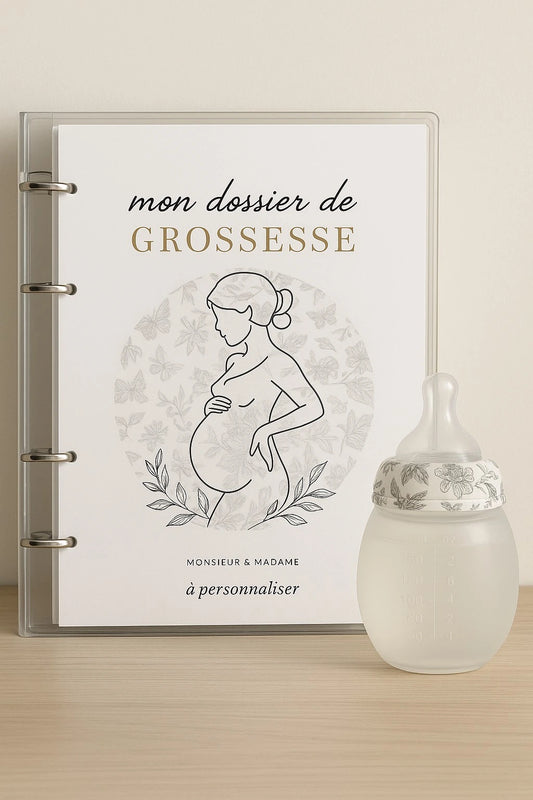 Classeur de grossesse personnalisé - Eden