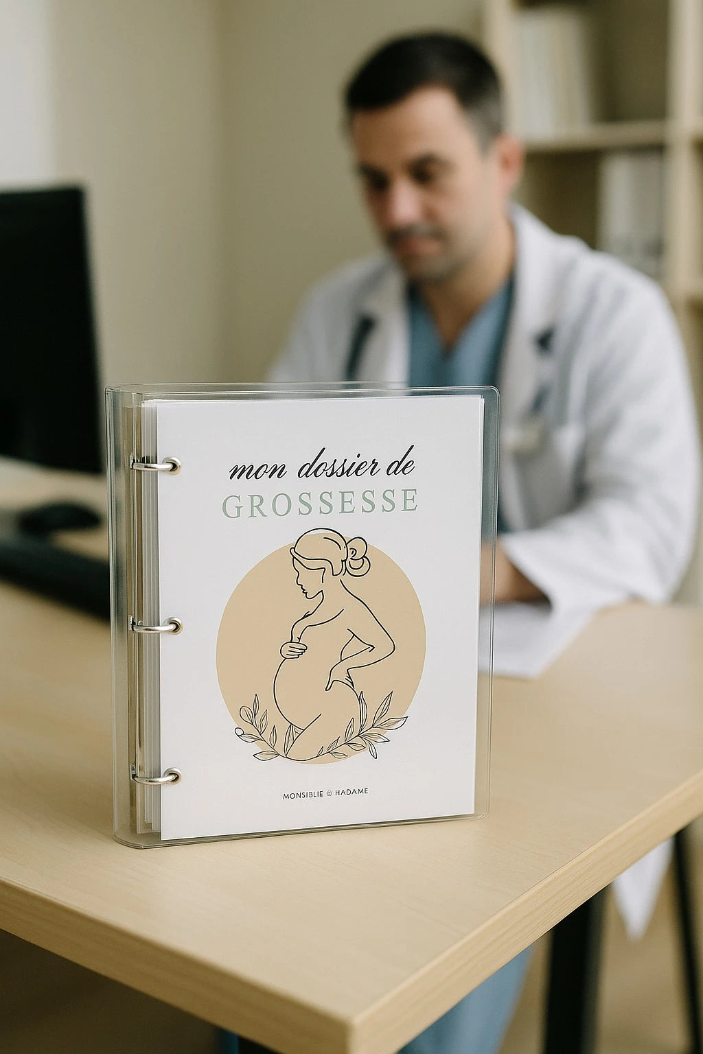 Classeur de grossesse personnalisé - Provence